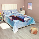 Juego de Sábanas Infantil Core Disney Azul Celeste para Cama Sencilla 100 X 190 Cm de Frozen - SABANAS | Bylmo