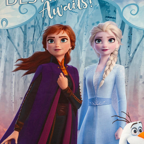 Juego de Sábanas Infantil Core Disney Azul Celeste para Cama Semidoble 120 X 190 Cm de Frozen - SABANAS | Bylmo