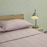 Juego de Sábanas Equilibrio Vino Suave para Cama Queen 160 X 190 Cm Fondo Entero - SABANAS | Bylmo