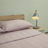 Juego de Sábanas Equilibrio Vino Suave para Cama King 200 X 200 Cm Fondo Entero - SABANAS | Bylmo