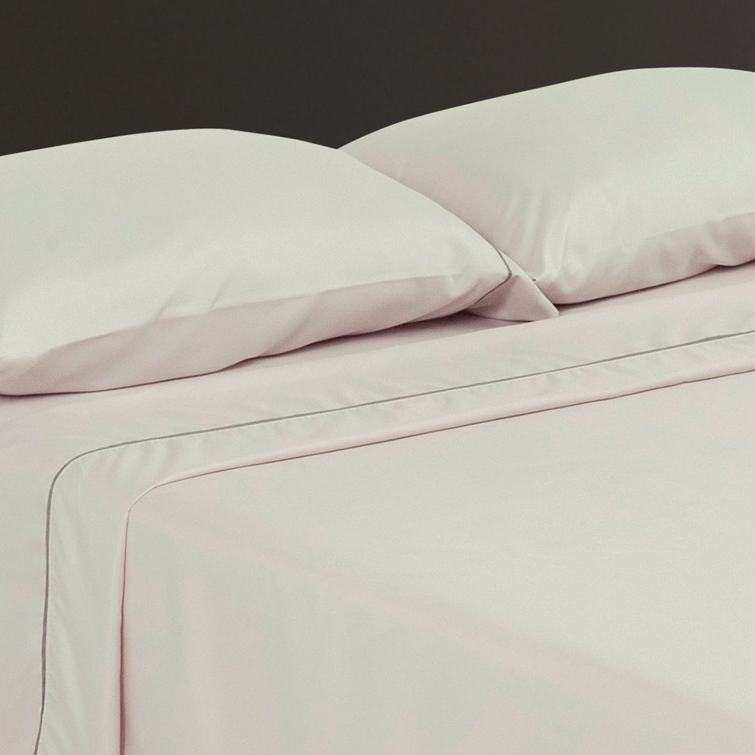 Juego de Sábanas Básicos Lila para Cama Doble 140 X 190 Cm Fondo Entero - SABANAS | Bylmo