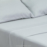 Juego de Sábanas Gris para Cama Queen 160 X 190 Cm 800 Hilos Fondo Entero - SABANAS | Bylmo