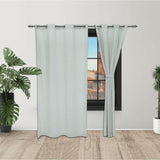 Cortina Lino Café 220x270cm Fondo Entero - CORTINAS TRADICIONALES | Bylmo