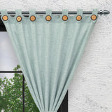 Cortina Arpillera Ancestral Azul 220x270cm de Figuras - CORTINAS TRADICIONALES | Bylmo