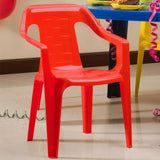 Combo Mesa Infantil Rimax Azul y Rojo 70.7x50.7cm Cuadrado con Dos Sillas - MESAS AUXILIARES | Bylmo