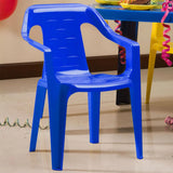 Combo Mesa Infantil Rimax Azul 70.7x50.7cm Cuadrado con Cuatro Sillas - MESAS AUXILIARES | Bylmo