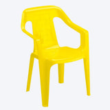 Combo Mesa Infantil Rimax Gris y Amarillo 70.7x50.7cm Cuadrado con Cuatro Sillas - MESAS AUXILIARES | Bylmo