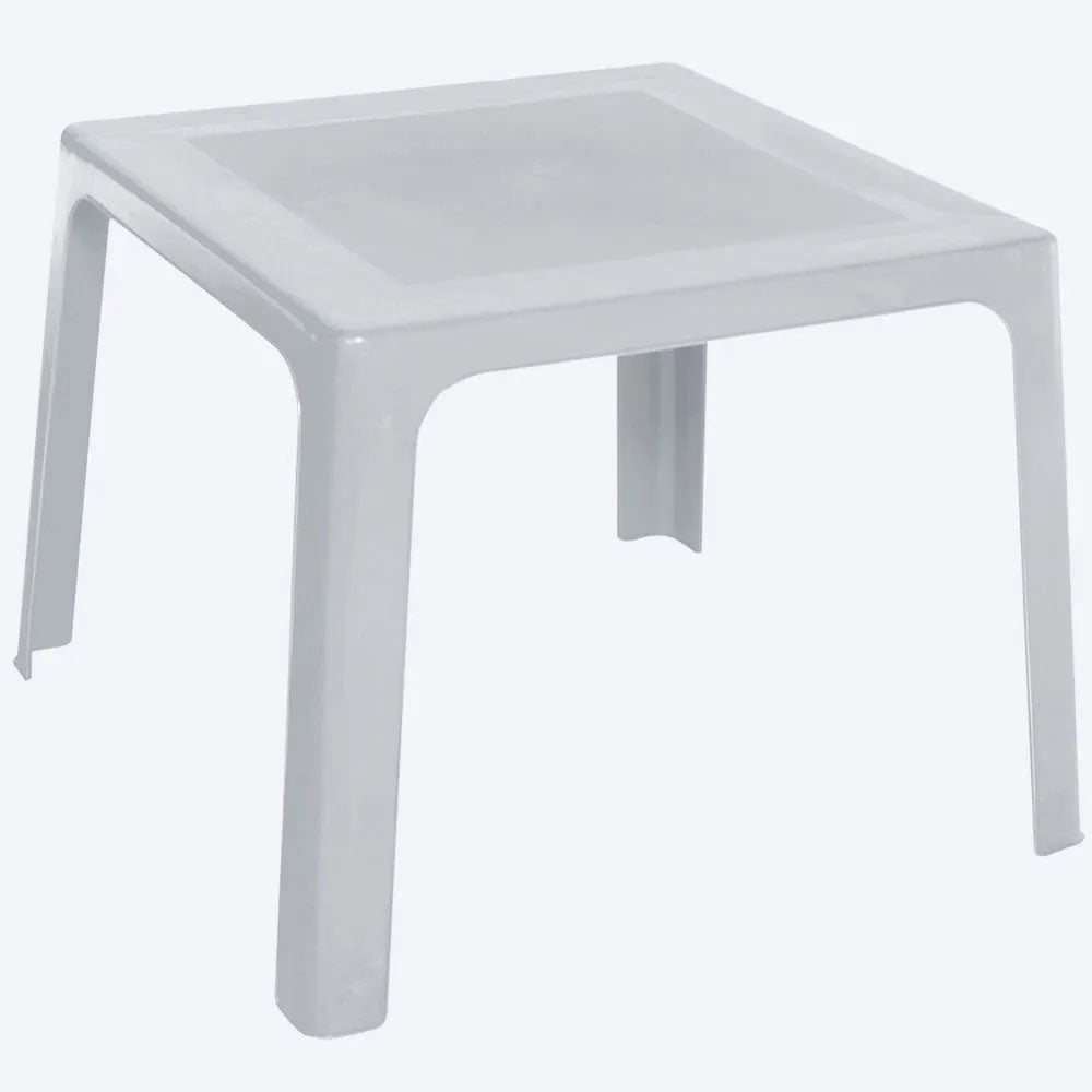 Combo Mesa Infantil Rimax Gris y Rosado Fuerte 70.7x50.7cm Cuadrado con Cuatro Sillas - MESAS AUXILIARES | Bylmo
