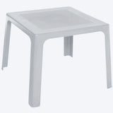 Combo Mesa Infantil Rimax Gris y Rojo 70.7x50.7cm Cuadrado con Cuatro Sillas - MESAS AUXILIARES | Bylmo