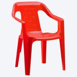 Combo Mesa Infantil Rimax Gris y Rojo 70.7x50.7cm Cuadrado con Cuatro Sillas - MESAS AUXILIARES | Bylmo