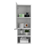 Mueble Auxiliar para Baño MIla Blanco 30x81.7cm con Dos Entrepaños - OTROS MUEBLES PARA BANHO | Bylmo