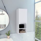 Mueble Auxiliar para Baño MIla Blanco 30x81.7cm con Dos Entrepaños - OTROS MUEBLES PARA BANHO | Bylmo