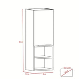 Mueble Auxiliar para Baño MIla Blanco 30x81.7cm con Dos Entrepaños - OTROS MUEBLES PARA BANHO | Bylmo