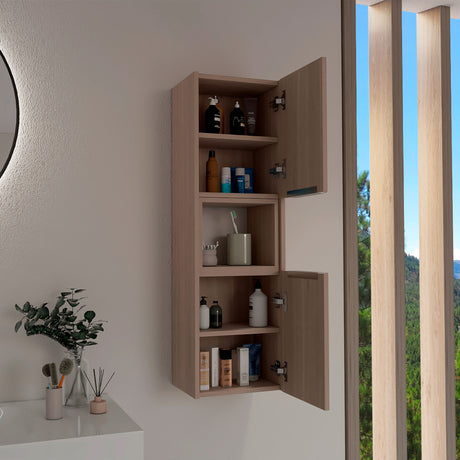 Mueble Auxiliar para Baño Kioto Bardolino 32x104.1cm con Dos Entrepaños - OTROS MUEBLES PARA BANHO | Bylmo