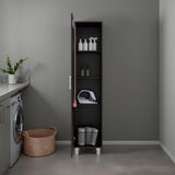 Mueble para Almacenamiento Vintro Wengue 40x180cm con Una Puerta y con Patas - MUEBLES DE ASEO Y ROPAS | Bylmo