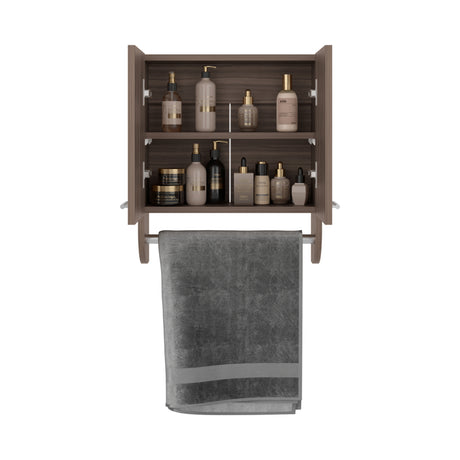 Gabinete de Baño Avellana 45x50cm Rectangular con Dos Puertas con Un Entrepaño - GABINETES DE BANHO | Bylmo