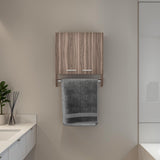Gabinete de Baño Avellana 45x50cm Rectangular con Dos Puertas con Un Entrepaño - GABINETES DE BANHO | Bylmo