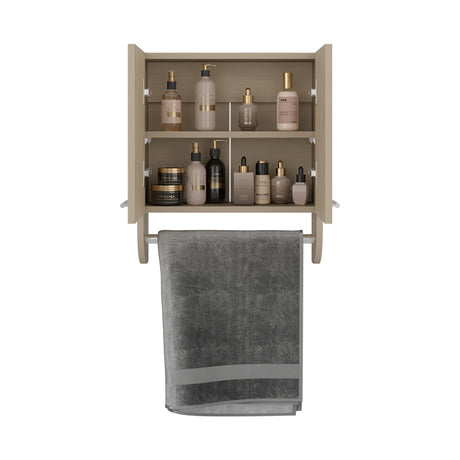 Gabinete de Baño Cartagena 45x50cm Rectangular con Dos Puertas con Un Entrepaño - GABINETES DE BANHO | Bylmo