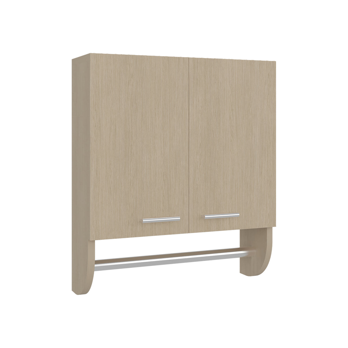 Gabinete de Baño Cartagena 45x50cm Rectangular con Dos Puertas con Un Entrepaño - GABINETES DE BANHO | Bylmo
