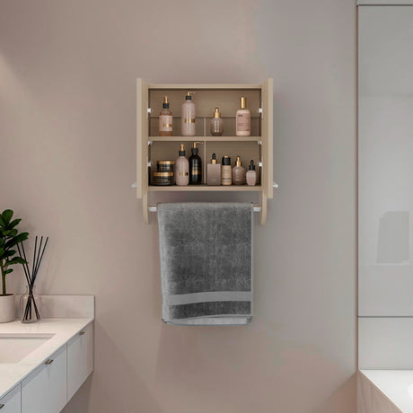 Gabinete de Baño Cartagena 45x50cm Rectangular con Dos Puertas con Un Entrepaño - GABINETES DE BANHO | Bylmo