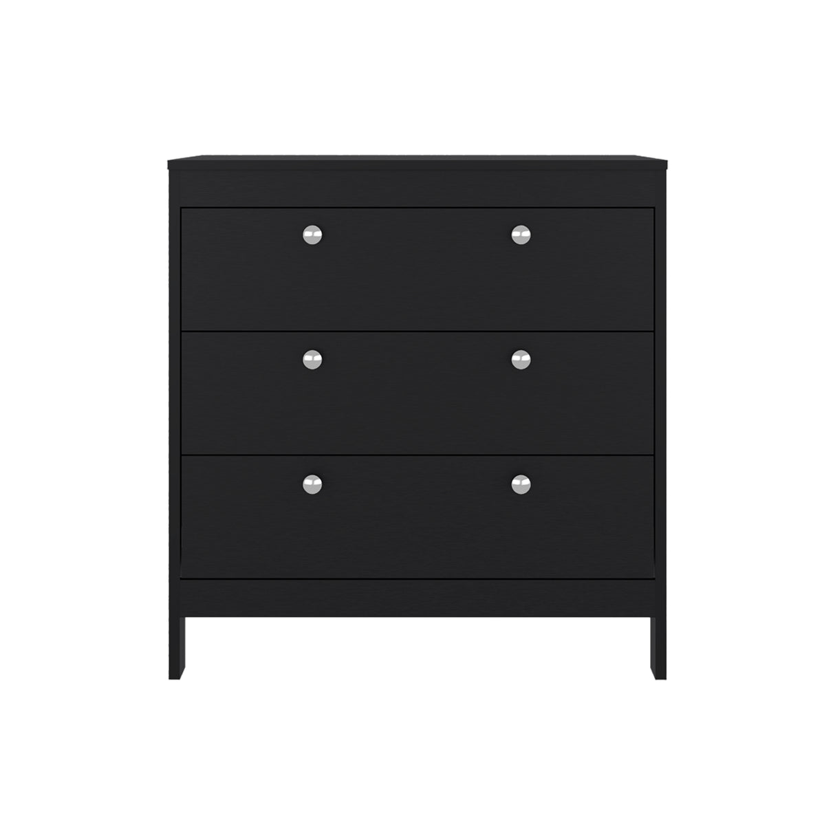 Cajonera Newcastle Wengue 80x84cm de Tres Hileras con Tres Cajones - CAJONERAS Y COMODAS | Bylmo