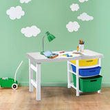 Combo Escritorio y Silla Infantil Rimax Verde 88x50cm con Tres Cajones - ESCRITORIOS | Bylmo