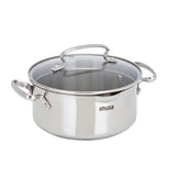 Batería de Cocina Imusa Maestro Plateado 54x19cm con Tapa - OLLAS Y SARTENES | Bylmo
