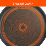 Batería de Cocina Imusa Hard Titanium Negro 52x20cm Antiadherente con Tapa - OLLAS Y SARTENES | Bylmo