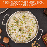 Batería de Cocina Imusa Maestro Plateado 54.6x28.8cm con Tapa - OLLAS Y SARTENES | Bylmo