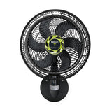 Ventilador de Pared Samurai Ultra Silence Force Negro 37.5x63cm de Cuatro Velocidades con Control Remoto y Pantalla Táctil - VENTILADORES | Bylmo