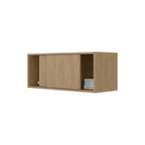 Gabinete de Oficina Office Fresno 81x33cm Rectangular Flotante