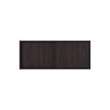 Gabinete de Oficina Office Nogal 81x33cm Rectangular Flotante - BIBLIOTECAS Y ESTANTERIAS | Bylmo