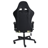 Silla Gamer Warzone Negro 54x137cm Reclinable con Soporte Lumbar y Apoya Cabezas