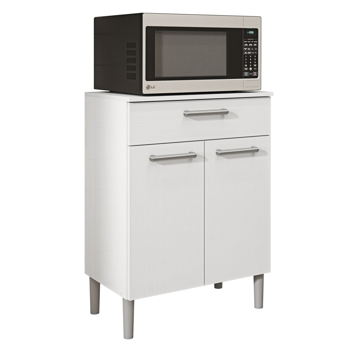 Alacena Diamante Blanco 60x86cm con Dos Puertas y con Un Cajón