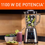 Licuadora Imusa Ultraforce Auto Plateado y Negro 18x39cm De Seis Aspas con capacidad de 2.2 Litros - LICUADORAS Y PROCESADORES | Bylmo