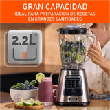Licuadora Imusa Ultraforce Auto Plateado y Negro 18x39cm De Seis Aspas con capacidad de 2.2 Litros - LICUADORAS Y PROCESADORES | Bylmo