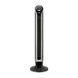 Ventilador de Torre Samurai Eole Infinite Plateado 28x100cm de Tres Velocidades con Control Remoto con Pantalla Digital y con Temporizador - VENTILADORES | Bylmo