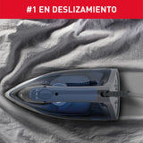 Plancha de Vapor para Ropa T - Fal Express Gris y Blanco 30x15cm con Dispensador de Agua y Apagado Automático - PLANCHAS | Bylmo
