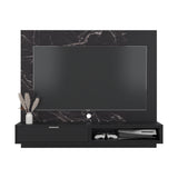 Panel de TV Funes Mamba y Wengue 150x130cm para TV Hasta 60" Pulagadas con Un Compartimiento - MUEBLES DE TV | Bylmo