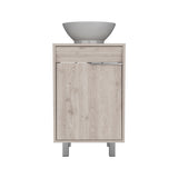 Mueble para Lavamanos Carter Bardolino 45.2x86.4cm Individual con Lavamanos de Sobreponer y con Patas - MUEBLES PARA LAVAMANOS | Bylmo