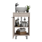 Mueble para Lavamanos Carter Bardolino 45.2x86.4cm Individual con Lavamanos de Sobreponer y con Patas - MUEBLES PARA LAVAMANOS | Bylmo