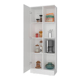 Alacena Ayora Blanco 60x160.6cm y con Una Puerta