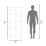 Alacena Ayora Blanco 60x160.6cm y con Una Puerta