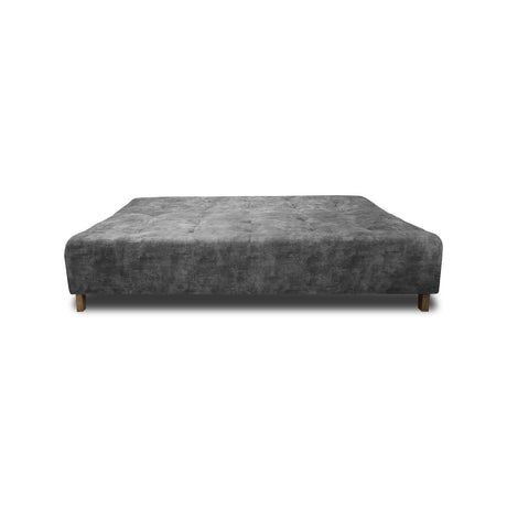 Sofá Cama Seiler Gris 180x94cm Reclinable de Tela Amigable con Mascotas de Tres Puestos con Apoya Brazos - SOFAS Y POLTRONAS | Bylmo