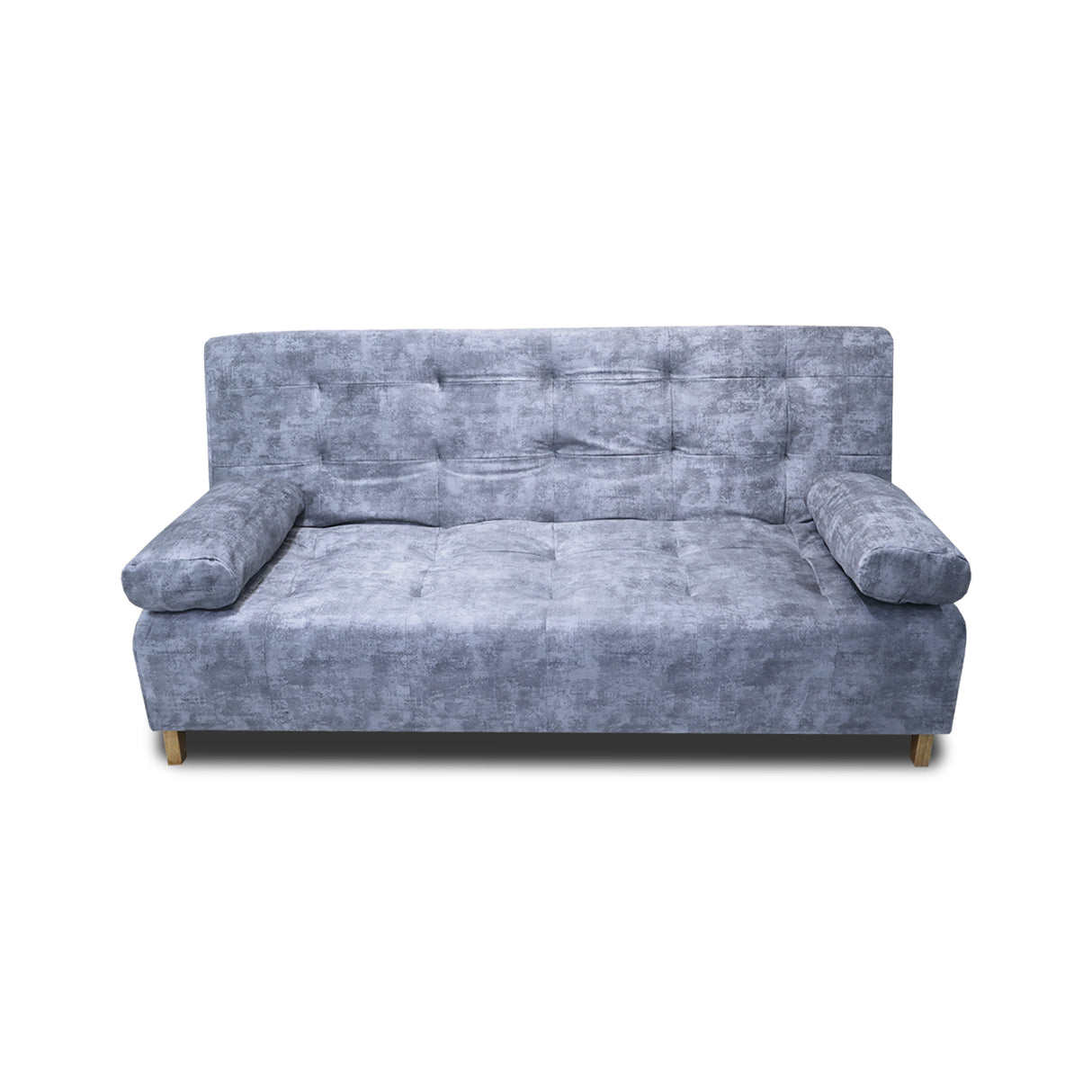 Sofá Cama Seiler Blanco Nieve 180x94cm Reclinable de Tela Amigable con Mascotas de Tres Puestos con Apoya Brazos - SOFAS Y POLTRONAS | Bylmo