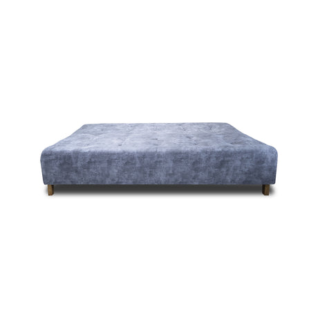 Sofá Cama Seiler Blanco Nieve 180x94cm Reclinable de Tela Amigable con Mascotas de Tres Puestos con Apoya Brazos - SOFAS Y POLTRONAS | Bylmo
