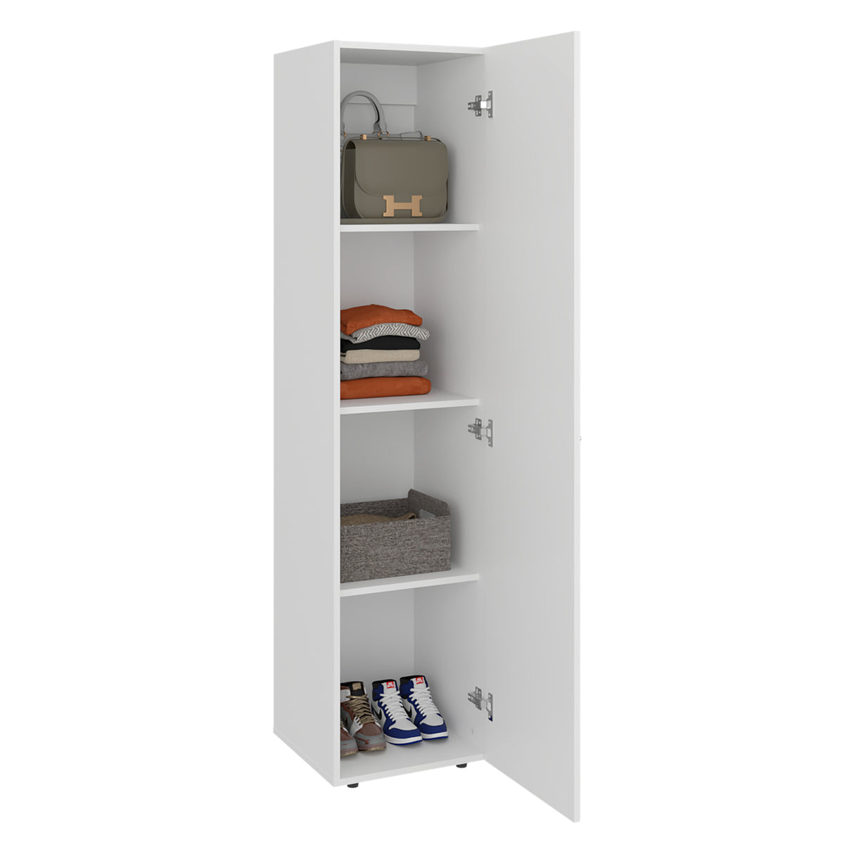 Closet Home dreams Blanco 40x170cm con Una Puerta - CLOSETS | Bylmo