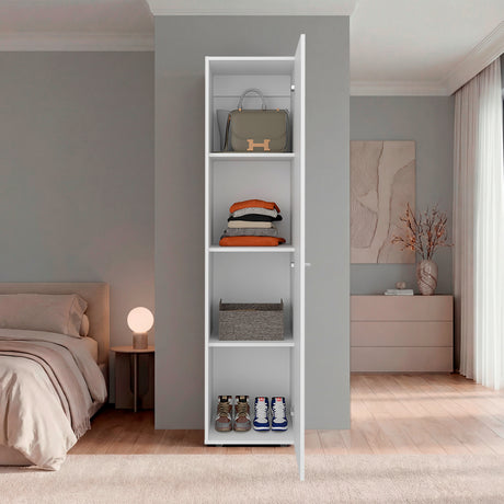Closet Home dreams Blanco 40x170cm con Una Puerta - CLOSETS | Bylmo