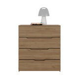 Cajonera Zoe Fresno 80x89.1cm de Cuatro Hileras con Cuatro Cajones - CAJONERAS Y COMODAS | Bylmo