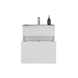 Mueble para Lavamanos Aydin Blanco 50.1x52cm Flotante Individual sin Lavamanos y con Un Cajón - MUEBLES PARA LAVAMANOS | Bylmo